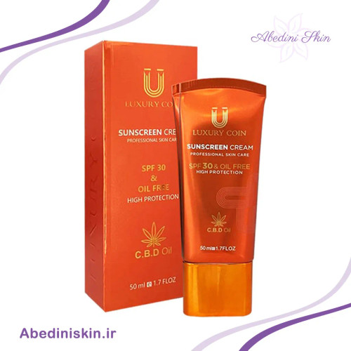 کرم ضدآفتاب spf 30 لاکچری کوین