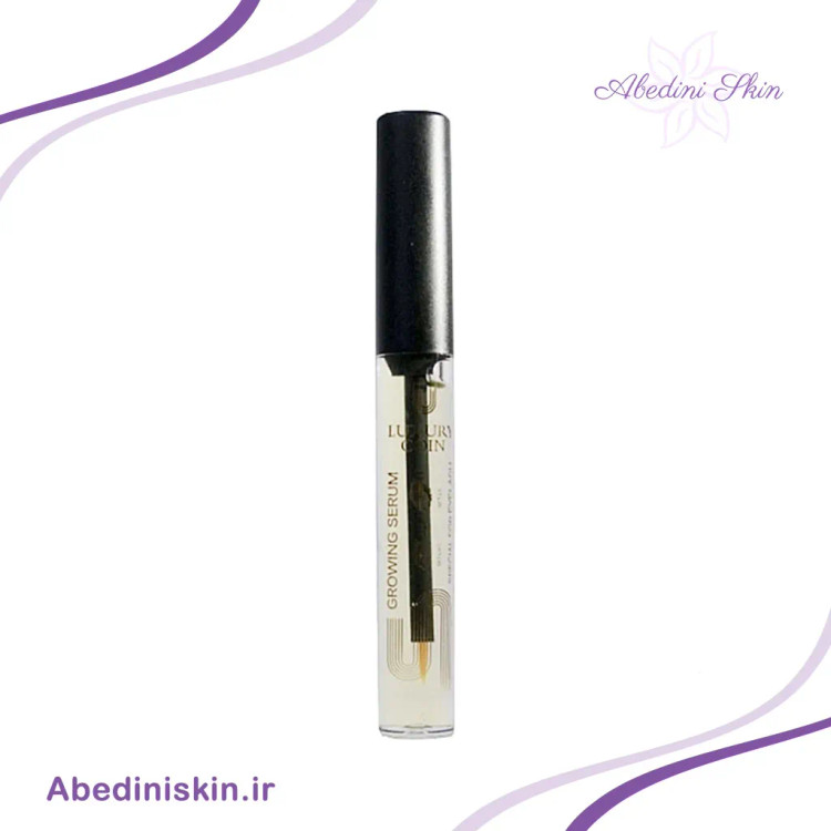 محلول روغن تقویت مژه لاکچری کوین