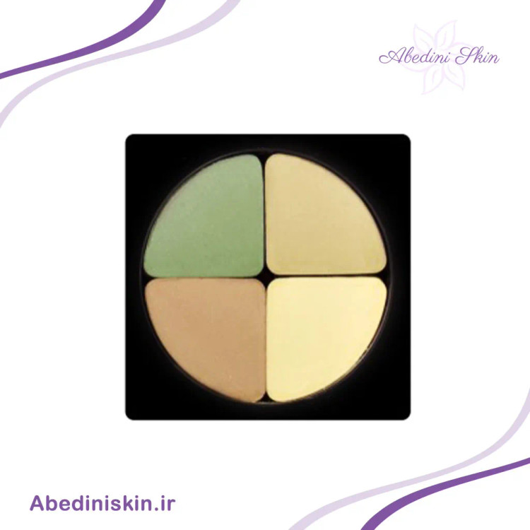 سایه چشم چهار رنگ کریستال لاکچری کوین شماره 602